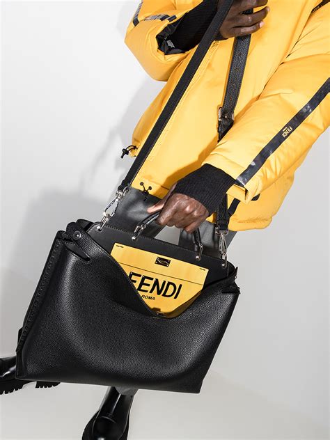 fendi peekaboo shoulder bag